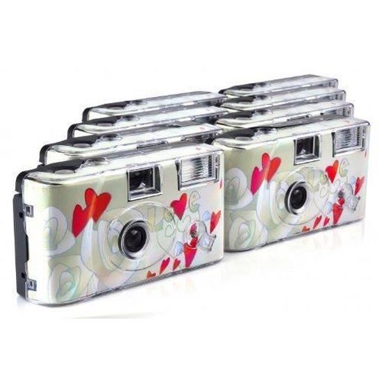 Lot De 2 Appareils Photo Jetables Vintage NEUF - Éditions Pub Carrefour Et Evian