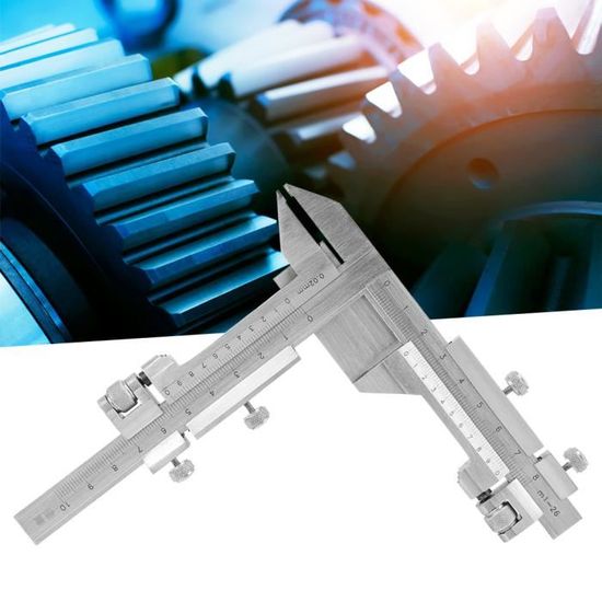 Jauge D'Épaisseur à Vernier - Outil De Mesure 1-15mm Avec Précision 0.2mm