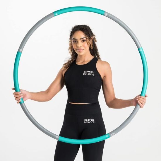 Cerceau Limics24 Balance Hula Hoop Lesté Taille Réglable Mousse Rembourrée Pour Entraînement