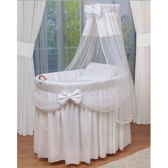 Berceau Bebe Xxl Complet Blanc Cdiscount Puericulture Eveil Bebe