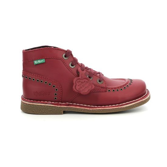 KICKERS Bottillons Legendiknew rouge Rouge Cdiscount Chaussures
