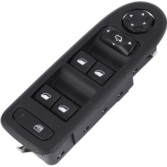 Interrupteur De Vitre électrique Avant Pour Peugeot 208 / 2008 1.6 HDI - Compatible 5 Portes