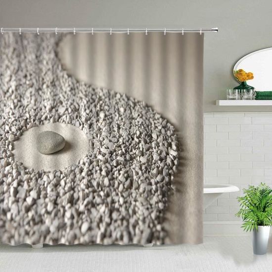 Rideau de Douche Fleurs Vintage 180x220 cm, Fond rétro Tournesol Jaune Tissu imperméable Rideau Rideau de Douche Fleurs Vintage 180x220 cm, Fond rétro Tournesol Jaune Tissu imperméable Rideau