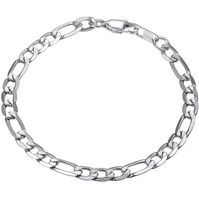 Gourmette Homme PROSTEEL Acier Inoxydable | Maille Grosse 8mm/12mm/17mm | Style Rapper