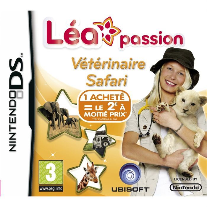 Lea Passion : Vétérinaire Safari / Jeu Console Nin