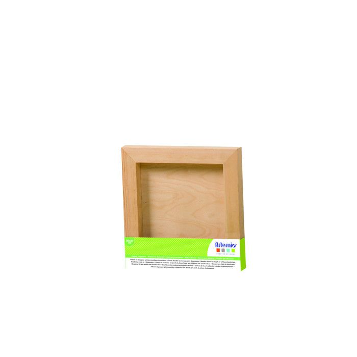 ARTEMIO Cadre Châssis Carré en Bois 20 cm