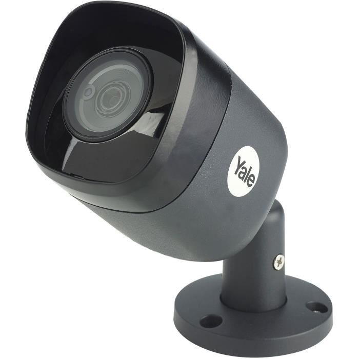 Yale SV-ABFX-B Caméra Analogique HD 1080p pour Système de Vidéosurveillance Intérieur Extérieur (IP67), Sortie HDCVI/CVBS