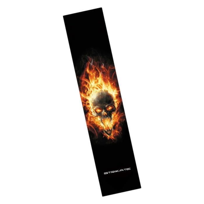 Longboard Skateboard Papier De Verre Griptape Papier De Sable Crâne Flamme