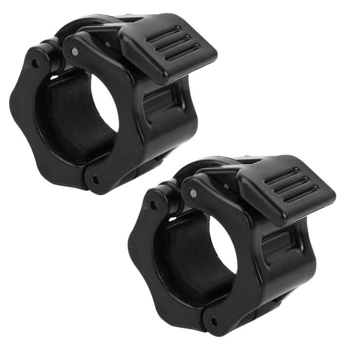1 Paire 28Mm En Plastique Barbell Haltère Serrure Pince Collier À Ressort Clip Pour Entraînement Haltérophilie HB014 -OLL