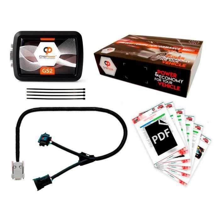 Boitier Additionnel Puce pour Audi Q5 II (FY) 2.0 TFSI Chip Tuning Box Essence GS2