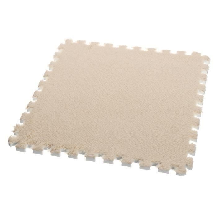 TEMPSA Tapis de sol en mousse EVA 30x30x1cm brun
