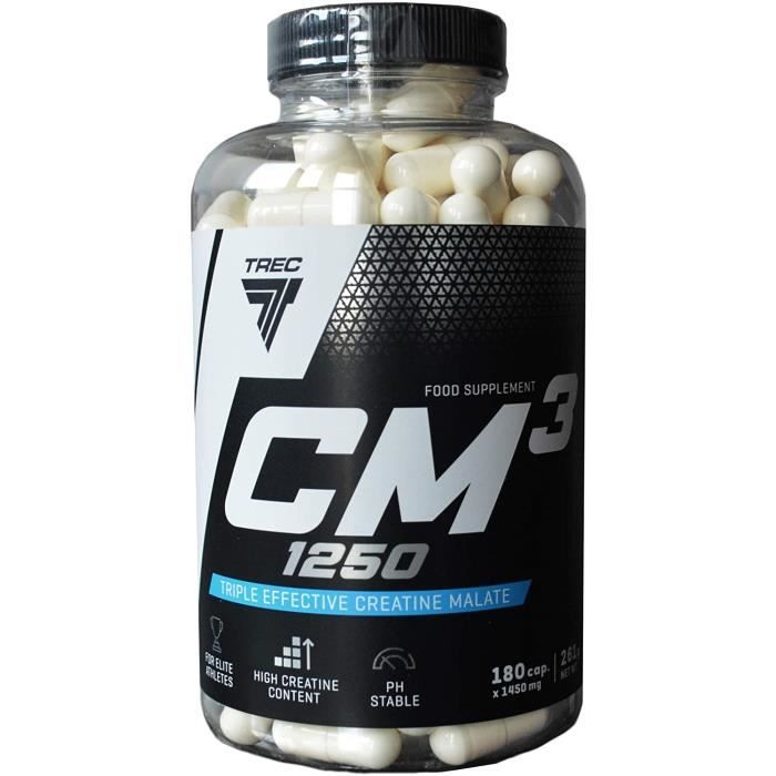 créatine 180 gélules - meilleures comprimés de prise de poids - mass musculaire