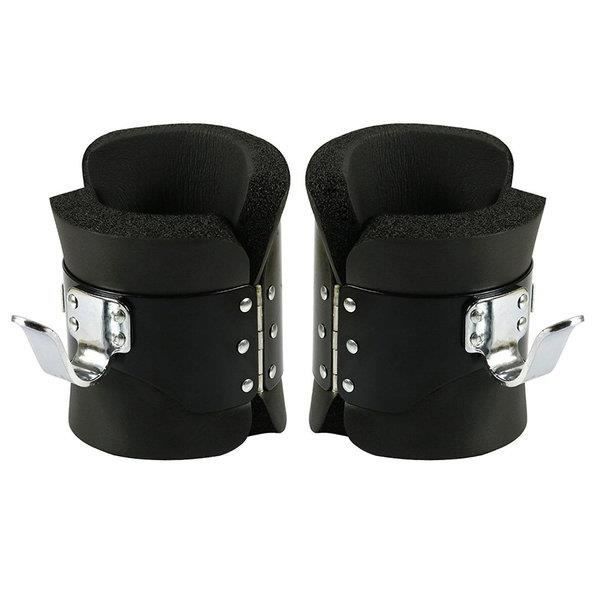 Bottes d'Inversion Yatek anti-gravité de couleur noir, ajustement sûr, et parfaites pour les exercices du dos