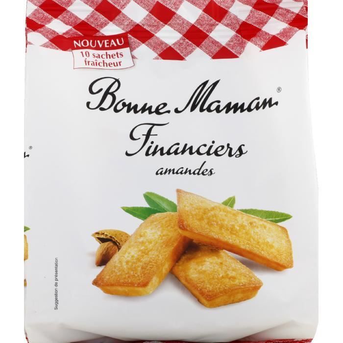 BONNE MAMAN Financiers Amandes - 250 g