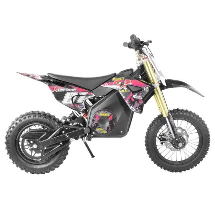 MOTO ELECTRIQUE ENFANT XTRM 1100W - Violet - sans montage et mise en route - Violet - sans montage et mise en route - Violet - sans