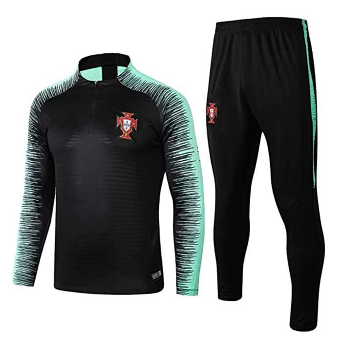 Hommes Automne Hiver Packwork Imprimé Sweat Top Pantalon Ensembles Survêtement Sport Suit @5837