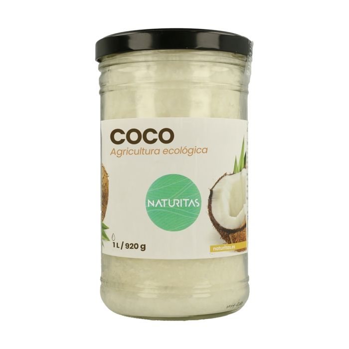 Huile de coco - NATURITAS - 1 L sans gluten