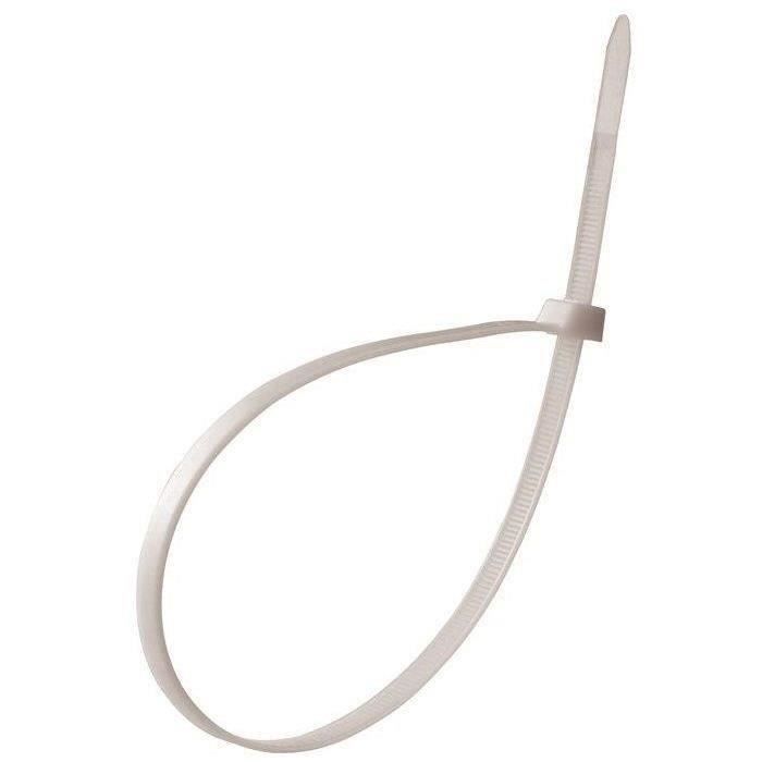 Collier 280x4.8mm 100pc blanc