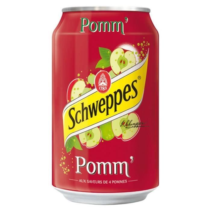 Schweppes Pomme 33cl (pack de 24)