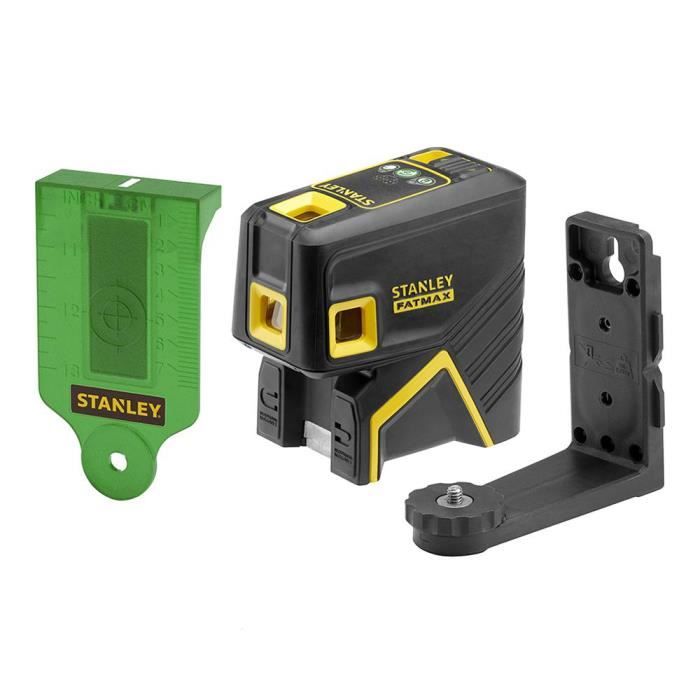 Stanley FMHT1-77437 FATMAX Laser autonivelant 5 points ± 3mm / 10m vert avec sacoche