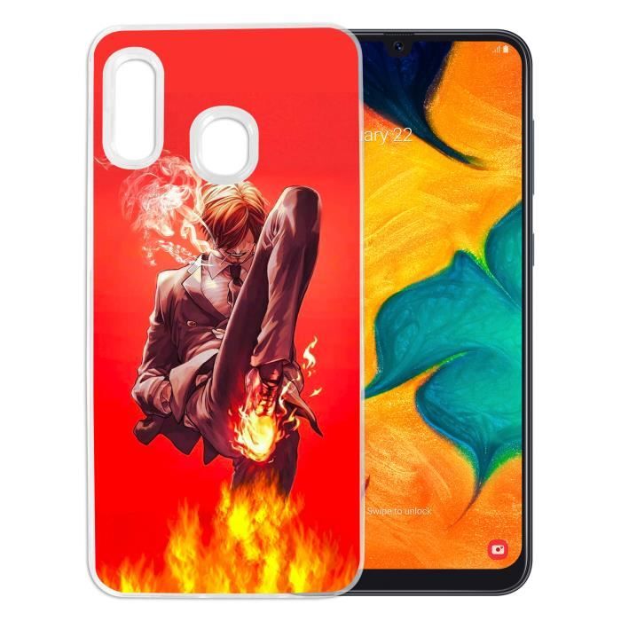 Coque pour Samsung Galaxy A20e - Sanji One Piece. Accessoire téléphone