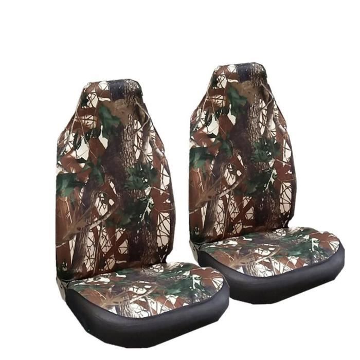 Housse de Siège Auto Universelle coussins pour Siège Voiture,auto Protecteur de siège, Couvre Siège voiture - Camouflage