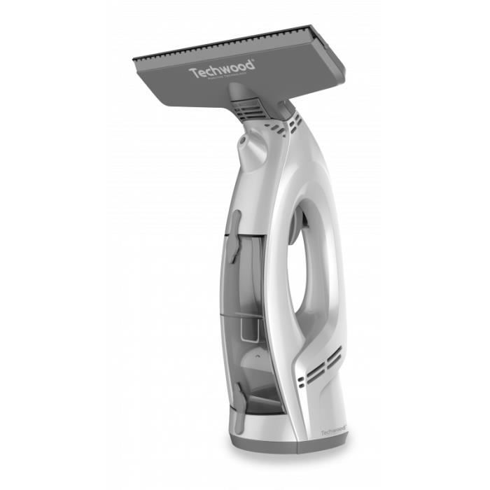 Nettoyeur à Vitre Rechargeable 3 en 1: Pulvérise, Aspire, Nettoie avec Bonnette Microfibre lavable