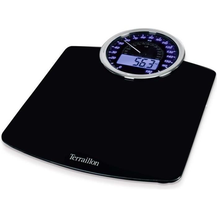 TERRAILLON GP3000 13737 Pèse-personne - Noir