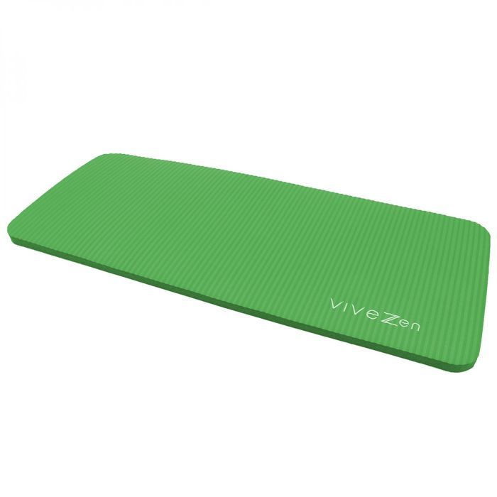 Tapis de yoga, de gym pour genoux 60 x 25 x 1,5 cm - Vert