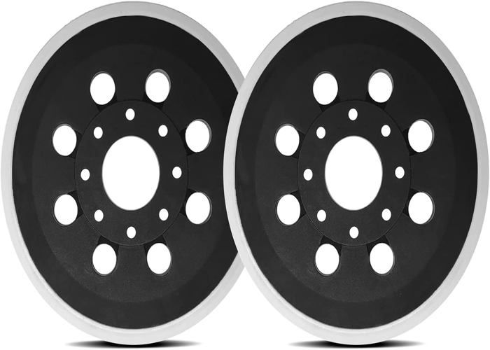 Plateau De Ponçage 125mm Pour Ponceuse Orbitale - Modèle RS290, 5 Disques Papier Inclus, Neuf D'origine