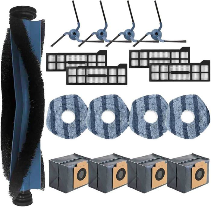 Redkey Robot Aspirateur R10 2 En 1 Avec Station D'aspiration Et Fonction Serpillère