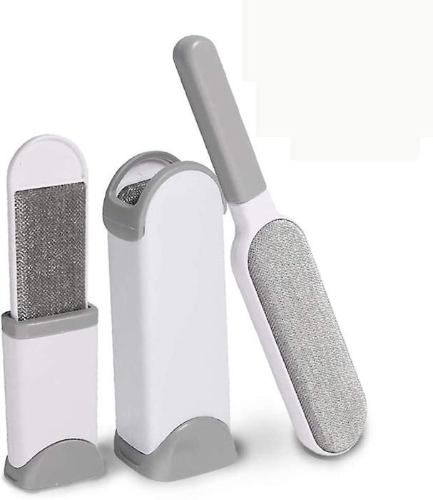 Comparer les prix de Pack Brosse pour enlever les poils d'animaux de compagnie Outil pour enlever les poils de chien et de chat Double face