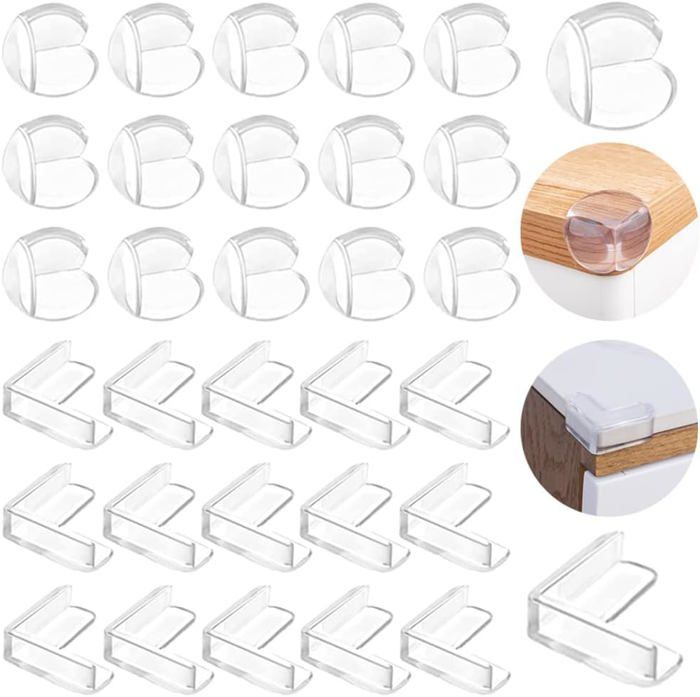 Helly - Lot De 4 Protections De Coins Et Angles - Securite Enfant