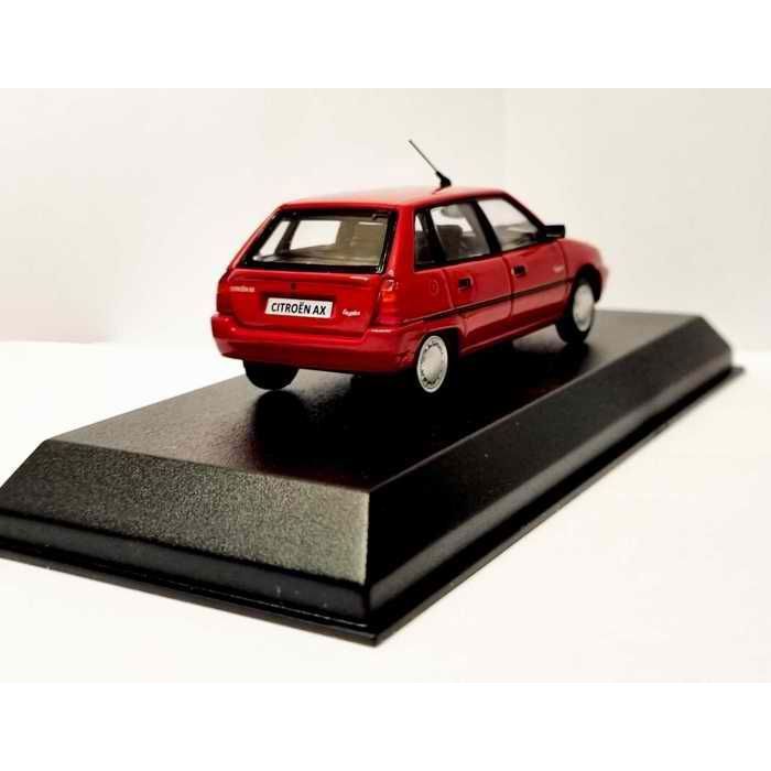 Miniature Voiture Citroën AX 1987 Rouge – Norev 1/64 – Série