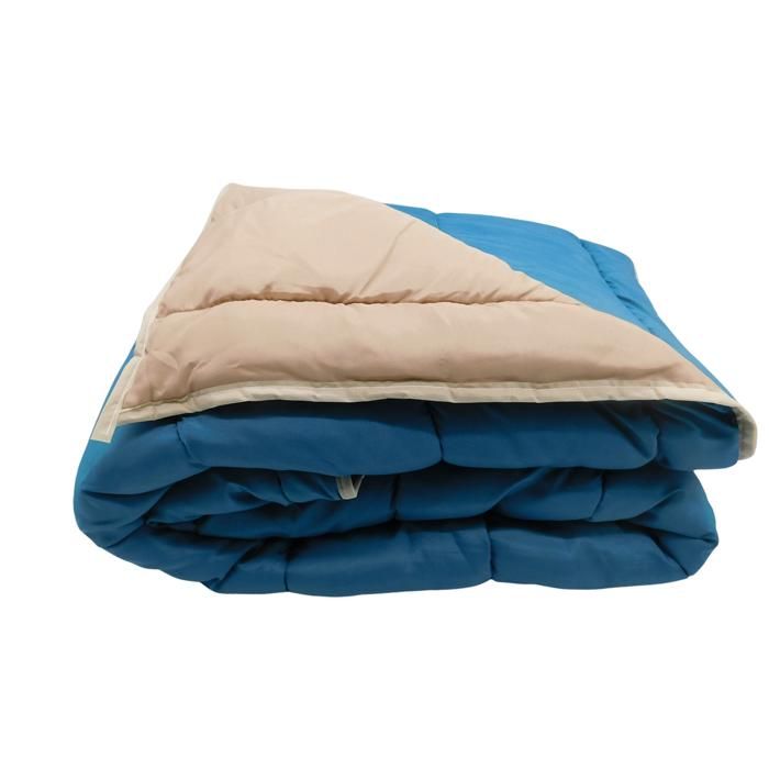 Couette - MORTREUX - 220x240 cm - Tempérée - Microfibre - 300g/m² fibre creuse