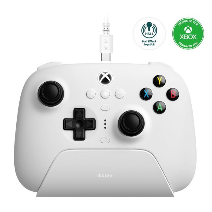 Manette de jeu - 8BITDO - Ultimate - Compatible Xbox et Android - 3 profils personnalisables - Bluetooth 5.0