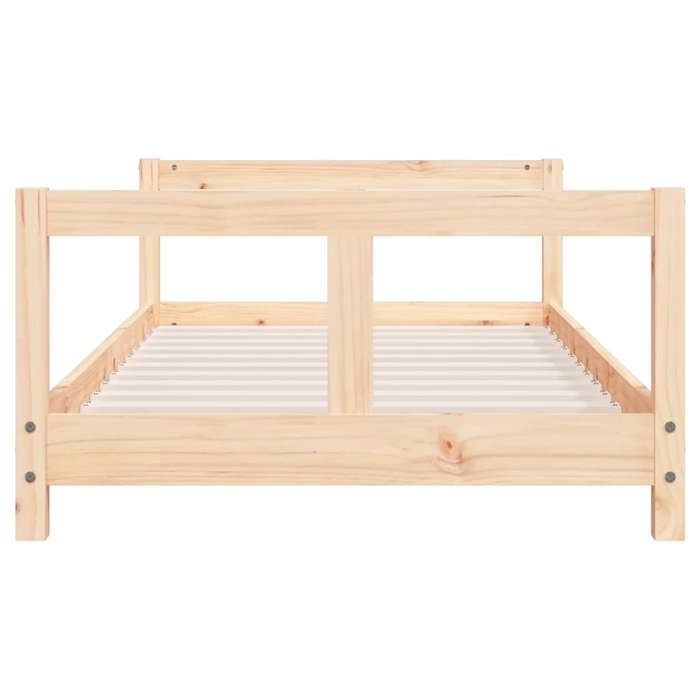 CLOUD - Cadre de lit bois - Lit chambre - pour enfant 80x160 cm - bois de pin massif LV3590