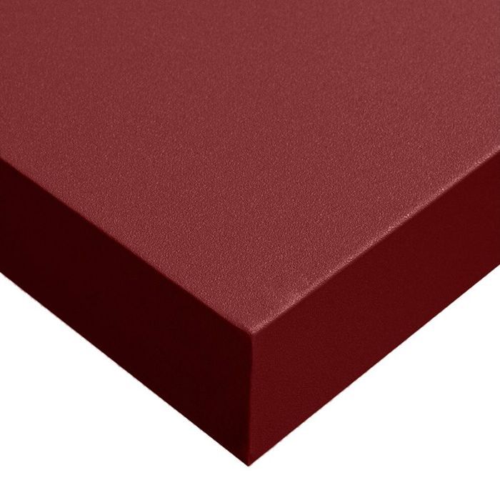 DIMEXACT - Papier peint bordeaux mat adhésif - 122 cm x 5 m - En Rouleau