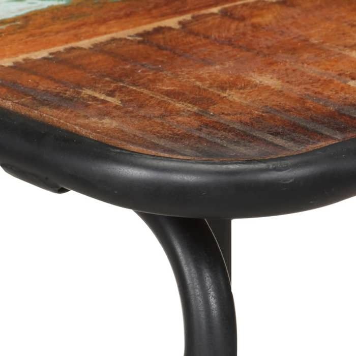 TOP 2026 Chaises de bar lot de 4 - pour Adulte/enfant - bois de récupération solide - 44x44x84 cm TT667