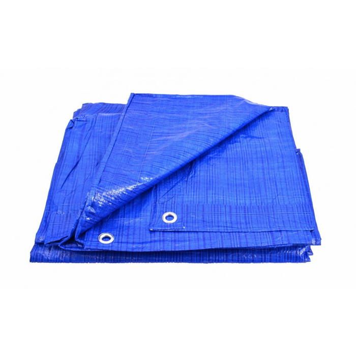 BÂCHE BLEUE AWTOOLS 70g 10* 20m - Cdiscount Jardin