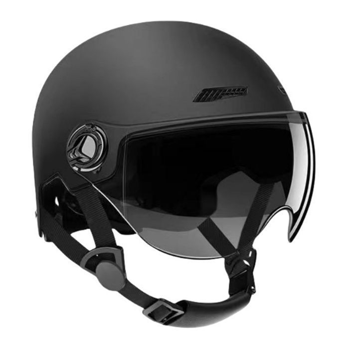 Casque vélo - Nearful - Haute protection Taille 52-60cm pour Trottinette Electrique Avec des verres de protection solaire noirs