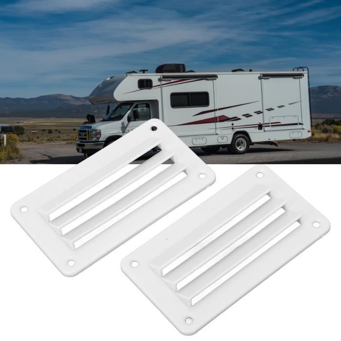 Akozon Grille d'aération RV Akozon Grille de ventilation RV 2pcs RV