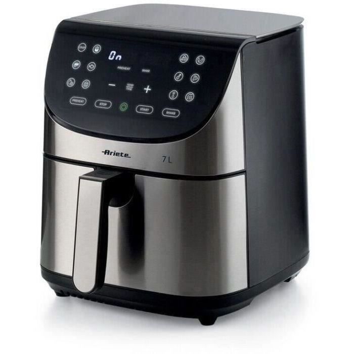 Friteuse sans huile digitale ARIETE inox brossé 2 kilos Modèle 4628