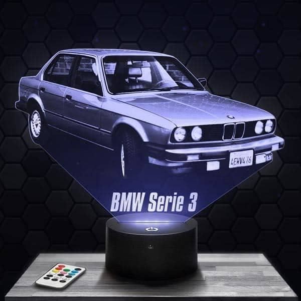 Lampe 3D Voiture Sportive Lambo, Idée Cadeau Fan De Voiture, Veilleuse Tactile Led, Effet Hologramme 3D, Idée Cadeau Noël Anniversaire Garçon Et Fille