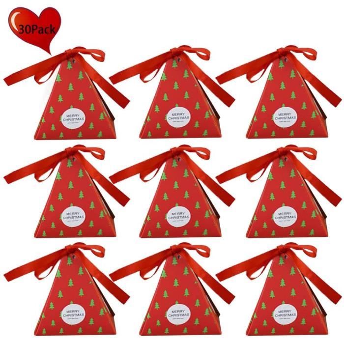 Boîtes Cadeau Décoratifs, Lot De 30 Boîtes De Friandises, Gâteaux, Biscuits, Friandises, Bonbons