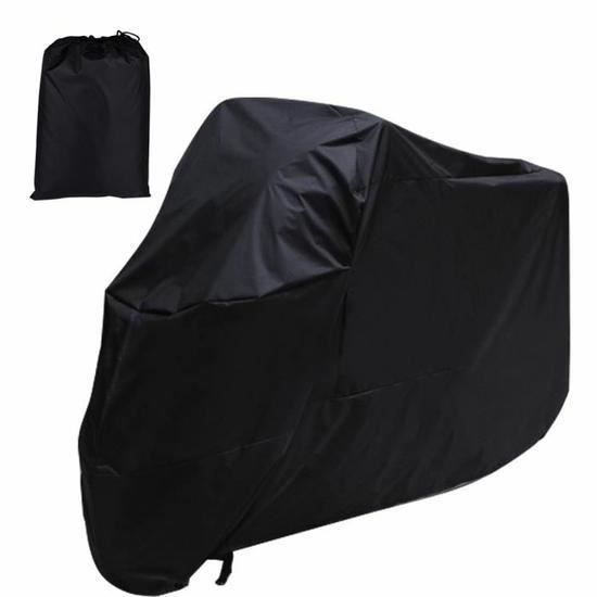 Housse Moto VORHOT XXL - 210D Oxford Étanche - 245x105x125cm