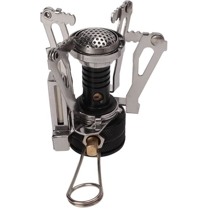 Réchaud De Camping en Plein Air, Réchaud À Gaz Portable Pique-Nique, Aventure De Voyage en