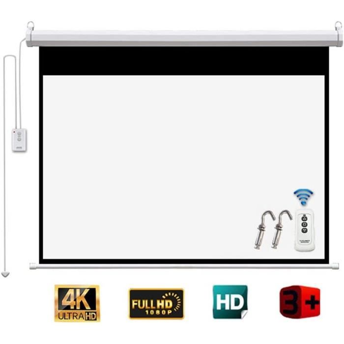 150 Pouces Écran de projecteur électrique motorisé avec