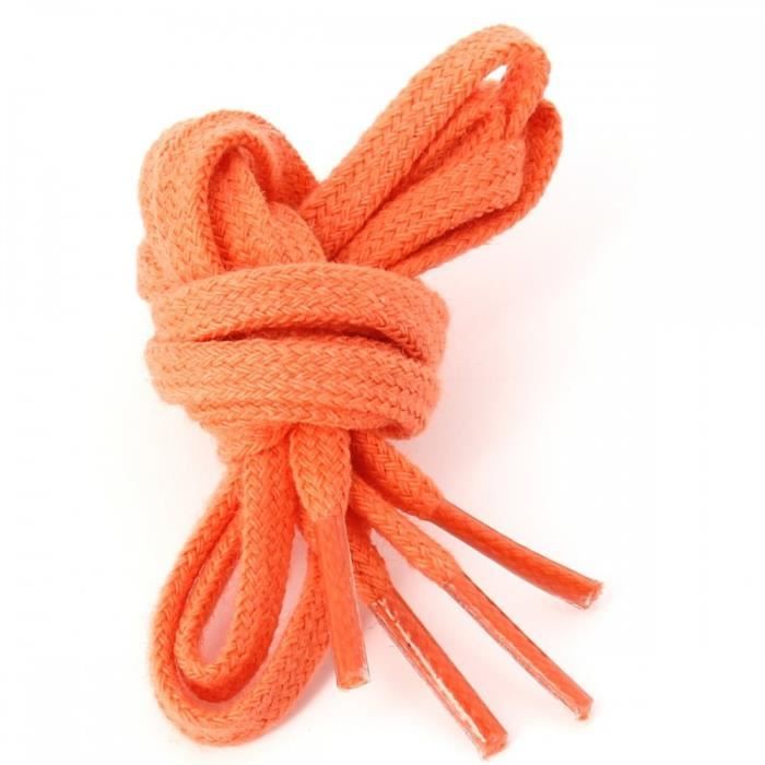 lacet plat orange