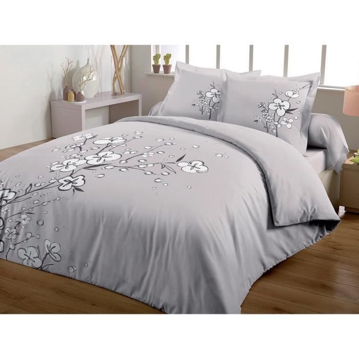 Housse De Couette Umberto Ravilli Casa – Lily Rose – 220x240 Cm – 57 Fils – ROSE